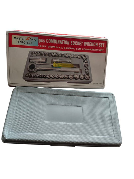 JUEGO DE HERRAMIENTAS X40 PIEZAS